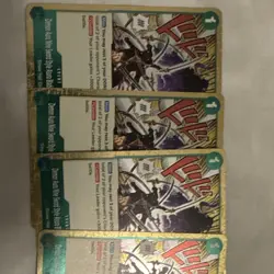 One Piece Card Game OP12 Demon Aura Nine Sword Style Asura Event Lot 5 Cards - Image 1