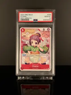 ✅2022 One Piece OTAMA - OP01-006 UC - Romance Dawn - PSA 10 Errata - Image 1