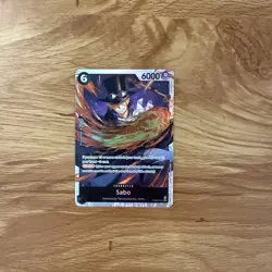 One Piece | Sabo | PRB02-014 | Super Rare (SR) | NM - Pack Fresh - Image 1