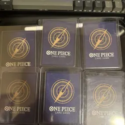 One Piece TCG Starter Deck 30 Alt Art Lot Of 6 Mint Condition English - Image 2