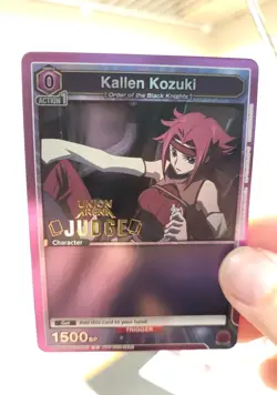 Union Arena - Kallen Kozuki - Foil Judge Promo Prize - Code Geass Anime Waifu - Image 2