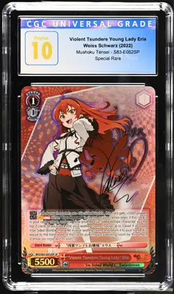 Weiss Schwarz GRADED Violent Tsundere Lady Eris S83-E052 SP PRISTINE 10 CGC - Image 1