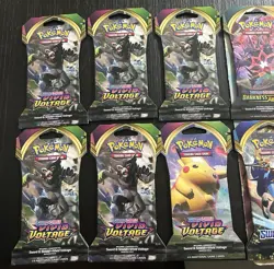 x20 Pokemon Sword and Shield Sleeved Booster Pack Lot - Image 2