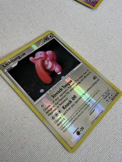 Pokemon/Nintendo Lickitung 80/127 Platinum Holo 90 HP Basic English - Image 3