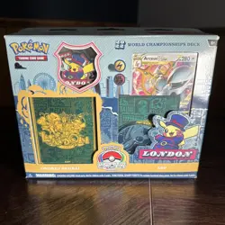 2022 Pokemon TCG English World Championships Decks Set of 4 Decks SEALED! - Image 3
