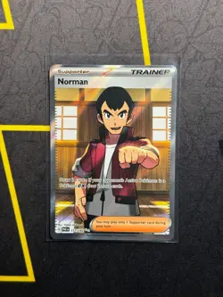 NORMAN 237/182 - Pokemon Paradox Rift - TRAINER ULTRA RARE - NM/M - Image 1