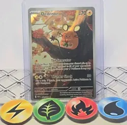 Pokemon TCG Dedenne 93/88 Perfect Order Illustration Rare 2026 NM - Image 1