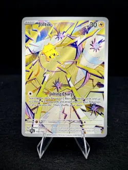 Pokemon Joltik 150/142 Sv07: Stellar Crown Illustration Rare Holo (2024) - Image 1