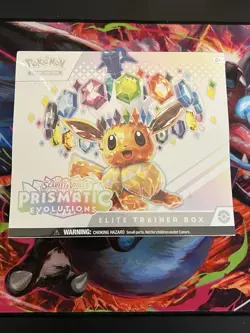 Pokemon TCG Scarlet & Violet Prismatic Evolutions Elite Trainer Box- SEALED - Image 1