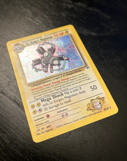 Lt. Surge's Magneton 8/132 Holo Rare - Gym Heroes Unlimited 2000 WOTC HP - Image 4