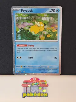 Pokemon TCG Psyduck MEP 007 - Mega Evolutions Black Star Promo NM/MT - Image 1