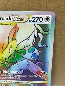 Hisuian Zoroark VSTAR 203/196 Secret Rare NM Pokemon Lost Origin SWSH11 - Image 3