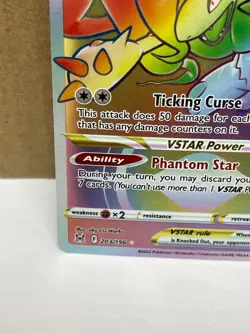 Hisuian Zoroark VSTAR 203/196 Secret Rare NM Pokemon Lost Origin SWSH11 - Image 5