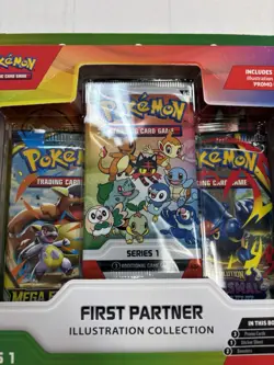 Pokemon TCG: First Partner Illustration Collection: Series 1 New Sealed - Image 2