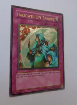 Hallowed Life Barrier SOD-EN060 (Ultimate Rare, Unlimited, Played / MP) - Image 1