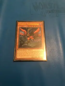 YUGIOH Ultra Rare Danger! Thunderbird! MP19-EN217 1st Edition - Image 1