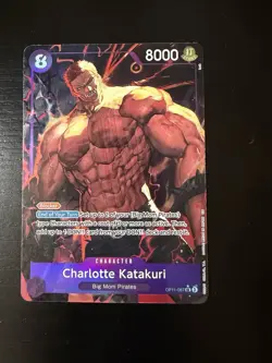 One Piece Charlotte Katakuri OP11-067 SR Alternate Art NM - Image 1
