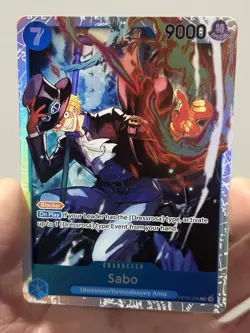 Sabo OP15-046 SR One Piece OP15 English Adventure On Kami's Island NM - Image 1