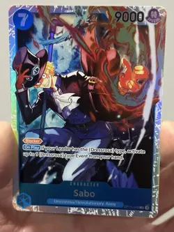 Sabo OP15-046 SR One Piece OP15 English Adventure On Kami's Island NM - Image 2
