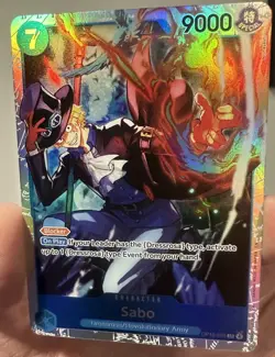 Sabo OP15-046 SR One Piece OP15 English Adventure On Kami's Island NM - Image 3