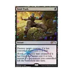 WOTC MtG FNM Promos Fatal Push (P) (Foil) NM - Image 1