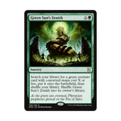 WOTC MTG Eternal Masters Green Sun's Zenith (R) NM - Image 1