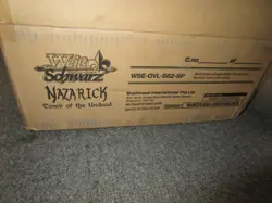 Weiss Schwarz Overlord Nazarick Tomb of the Undead Reprint Booster Box New! Eng - Image 3