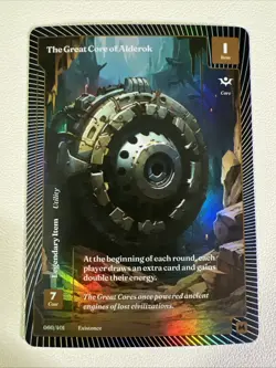 Wonders of the First The Great Core of Alderok Mythic Legendary Item 60/401 Foil - Image 1