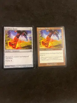 x2 Swiftfoot Boots 2x [Brother War/Commander 2013] Magic MTG Cards LP - Image 1