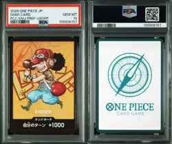 PSA 10 USOPP DON!! Card Promo One Piece Japanese Kumamoto Prefectur JP - Image 3