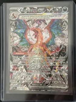 Pokemon TCG Charizard EX Obsidian Flames Special Illustration Card 223/197 - Image 1