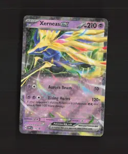 Xerneas ex SVP 179 Scarlet & Violet Black Star Promo Holo Pokemon Card NM - Image 1