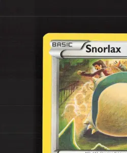 Snorlax 77/124 Fates Collide Rare Pokemon Card LP - Image 3