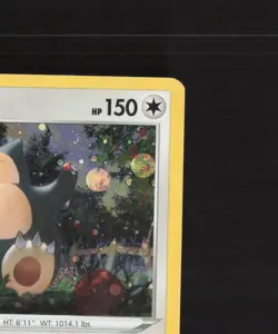 Snorlax 140/202 Sword & Shield Cosmos Holo Rare SWIRL Pokemon Card LP+ - Image 4