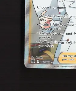 Roseanne's Backup 172/172 Brilliant Stars Full Art Ultra Rare Pokemon Card NM - Image 5