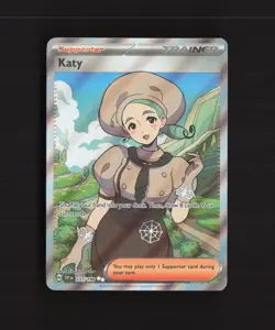 Katy 237/198 Scarlet & Violet Full Art Ultra Rare Holo Pokemon Card NM - Image 1