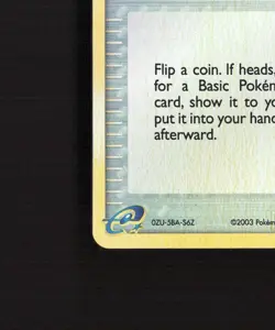 Poke Ball 86/109 EX Ruby & Sapphire Reverse Holo Pokemon Card LP+ - Image 5