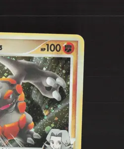 Rhyperior E4 32/111 Rising Rivals Holo Rare Pokemon Card DMG - Image 4