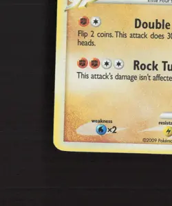 Rhyperior E4 32/111 Rising Rivals Holo Rare Pokemon Card DMG - Image 5