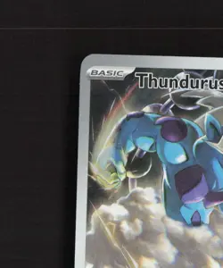 Thundurus SVP 209 Scarlet & Violet Full Art Black Star Promo Pokemon Card NM - Image 3
