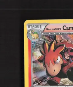 Team Magma's Camerupt 2/34 Double Crisis Holo Rare Pokemon Card MP - Image 3