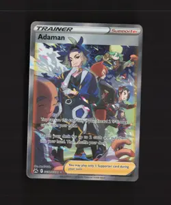 Adaman GG57/GG70 Crown Zenith Full Art Ultra Rare Holo Pokemon Card NM - Image 1