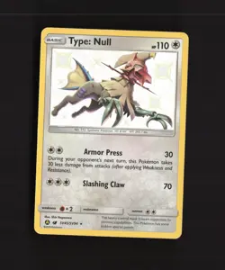 Type: Null SV45/SV94 Hidden Fates Shiny Holo Rare Pokemon Card NM - Image 1