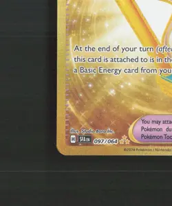 Powerglass 097/064 Shrouded Fable Full Art Secret Rare Holo Pokemon Card NM - Image 5