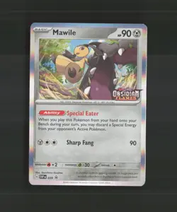 Mawile SVP 039 Scarlet & Violet Black Star Promo Holo Pokemon Card LP - Image 1