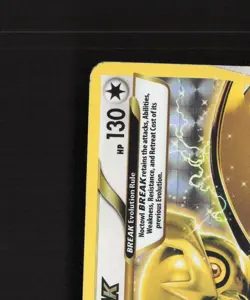 Noctowl BREAK XY136 XY Full Art Black Star Promo Holo Pokemon Card DMG - Image 3