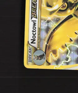 Noctowl BREAK XY136 XY Full Art Black Star Promo Holo Pokemon Card DMG - Image 5