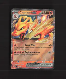 Charizard ex SVP 161 Scarlet & Violet Black Star Promo Holo Pokemon Card NM - Image 1