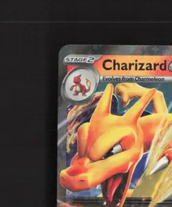 Charizard ex SVP 161 Scarlet & Violet Black Star Promo Holo Pokemon Card NM - Image 3