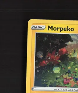Morpeko SWSH116 Sword & Shield Black Star Promo Holo Pokemon Card LP - Image 3